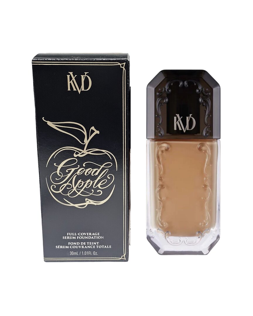 KAT VON D KAT VON D WOMEN'S 1.01OZ 063 TAN BEAUTY GOOD APPLE FULL COVERAGE SERUM FOUNDATION 