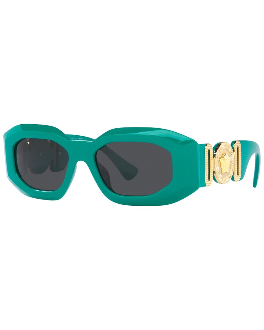Versace Ve4425u Medusa-plaque Sunglasses In Blue