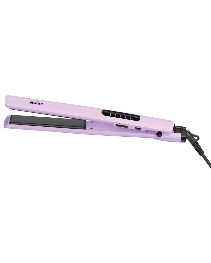 Shop Cortex Beauty Cortex Ultra Slim 1 Digital Flat Iron In Purple