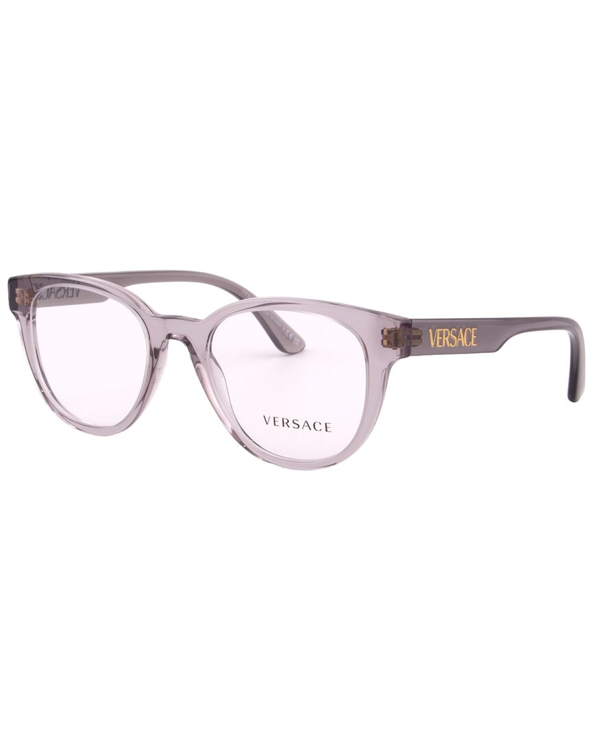 Versace Unisex Ve3317 51mm Optical Frames In Grey
