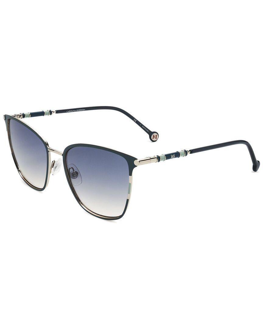 Carolina Herrera Women's Ch 0030/s Pef 56mm Sunglasses In Gold