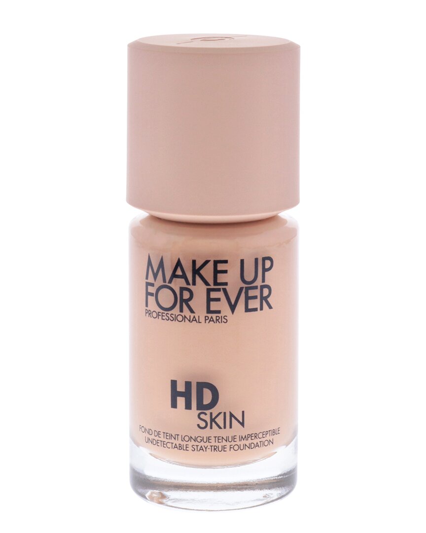Make Up For Ever Women's 1oz 2r24 Hd Skin Undetectable Longwear Foundation In White