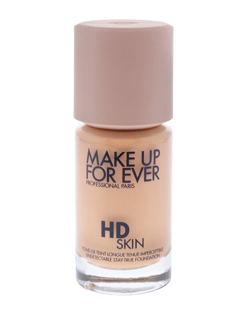 Make Up For Ever Women's 1oz 3y40 Hd Skin Undetectable Longwear Foundation In White