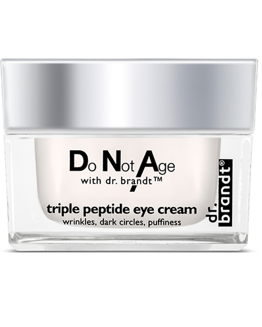 Dr. Brandt Skincare Unisex 0.5oz Do Not Age With Dr. Brandt Triple Peptide Eye Cream In White