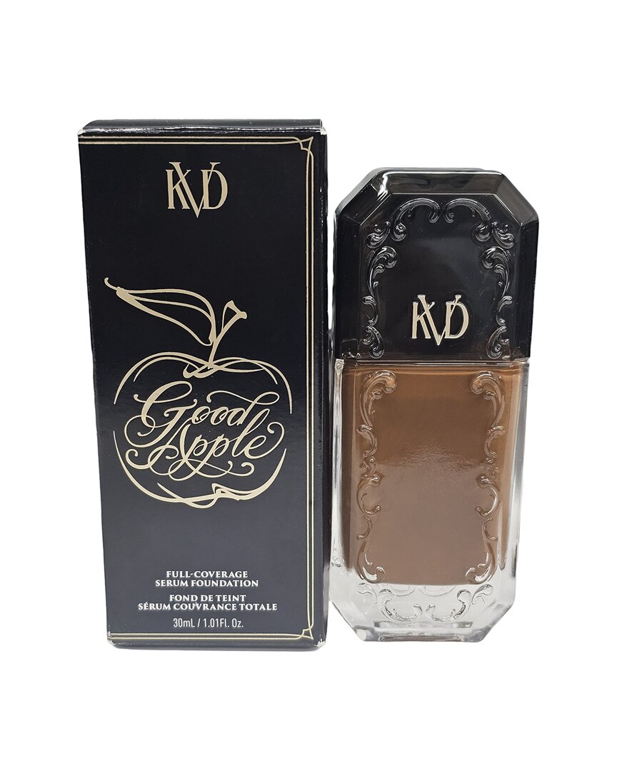 KAT VON D KAT VON D WOMEN'S 1.01OZ 096 DEEP BEAUTY GOOD APPLE FULL COVERAGE SERUM FOUNDATION 