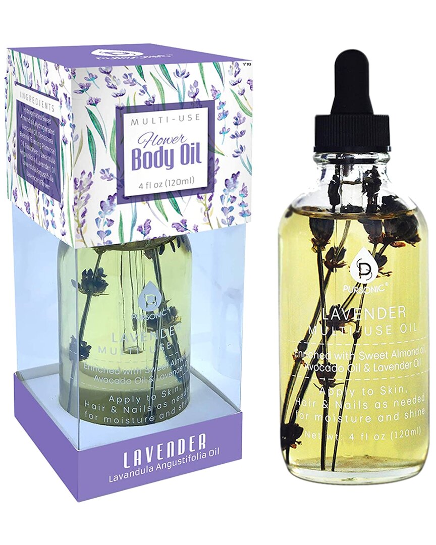 Pursonic Multi-use Flower Lavender Body Oil