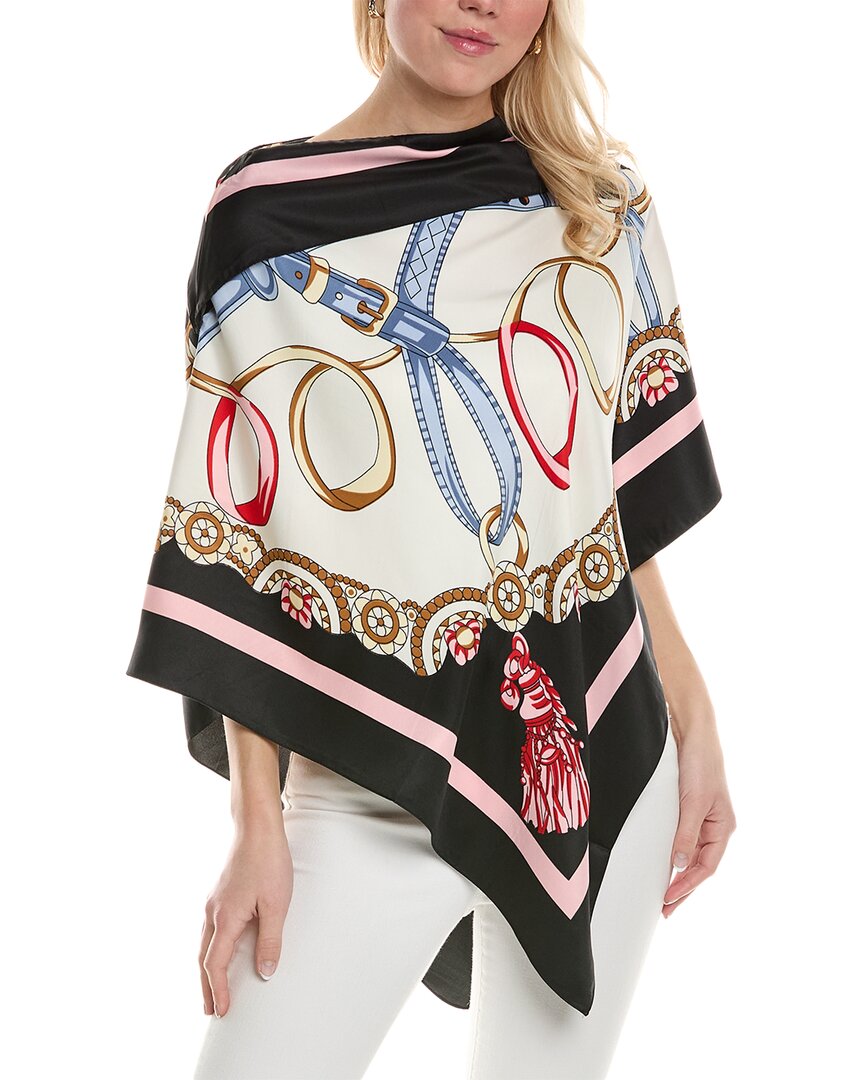 La Fiorentina Poncho In Blue