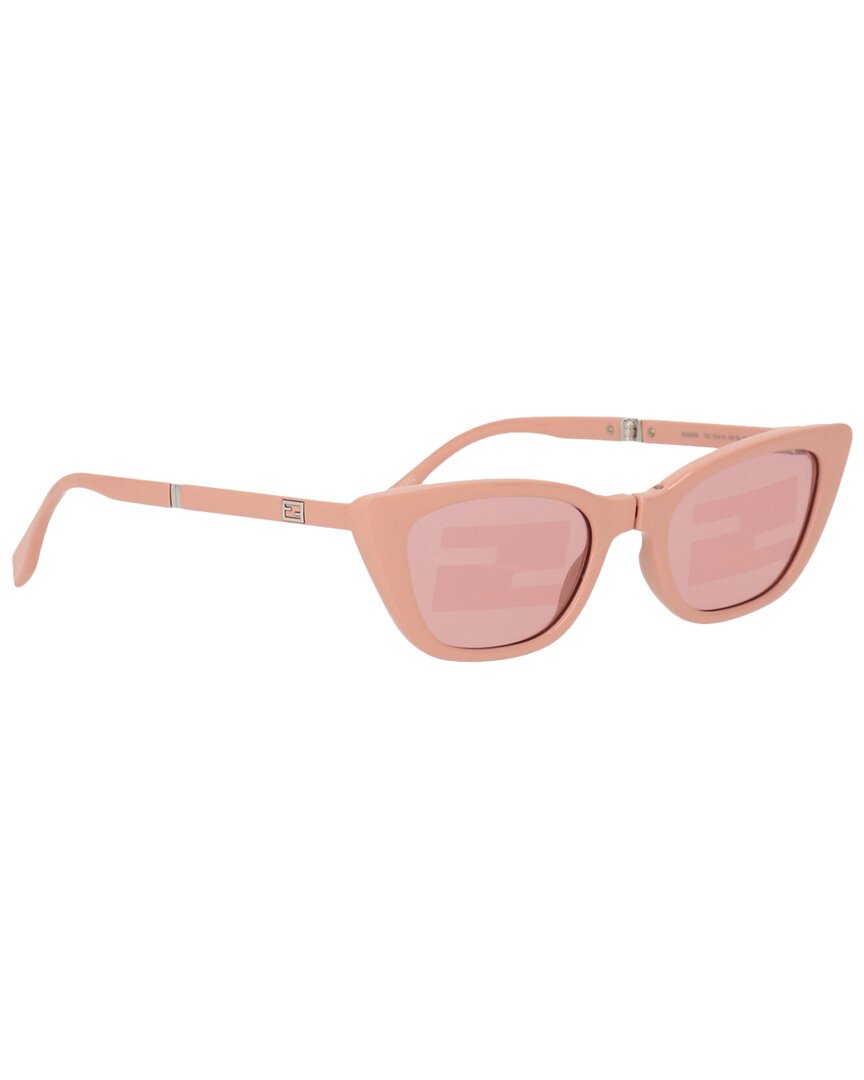Fendi Women's Fe40089i 53mm Sunglasses In Pink