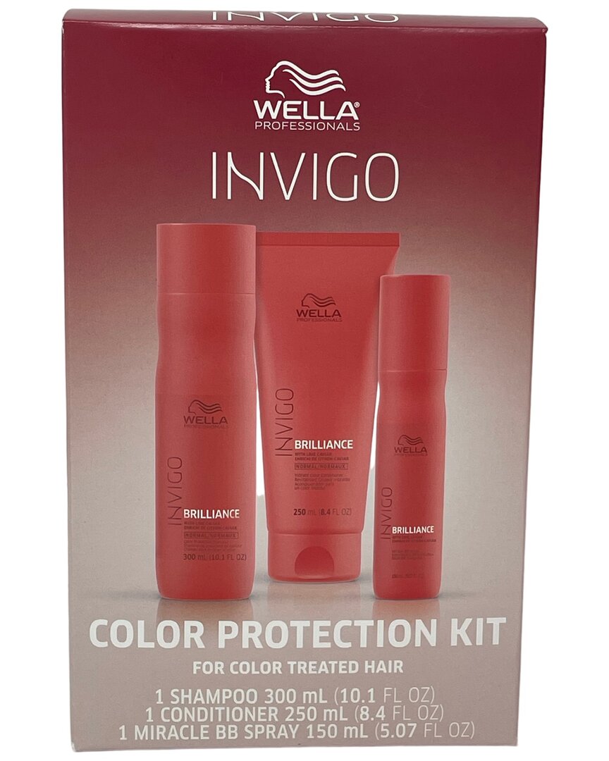Wella Unisex Color Protection Kit For Fine Shampoo