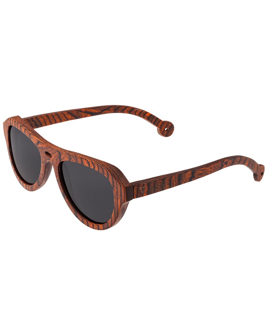 Spectrum Unisex Stroud 41x53mm Polarized Sunglasses
