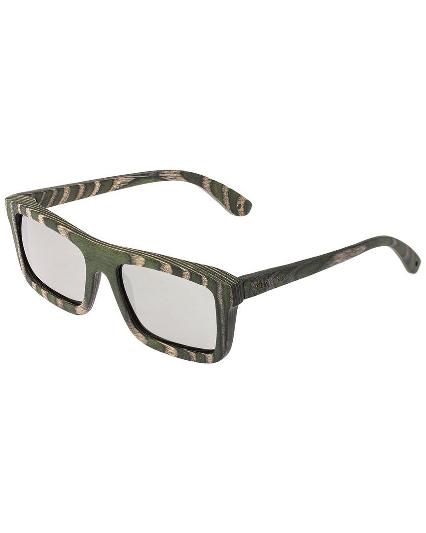Spectrum Unisex Garcia 37x53mm Polarized Sunglasses In Green