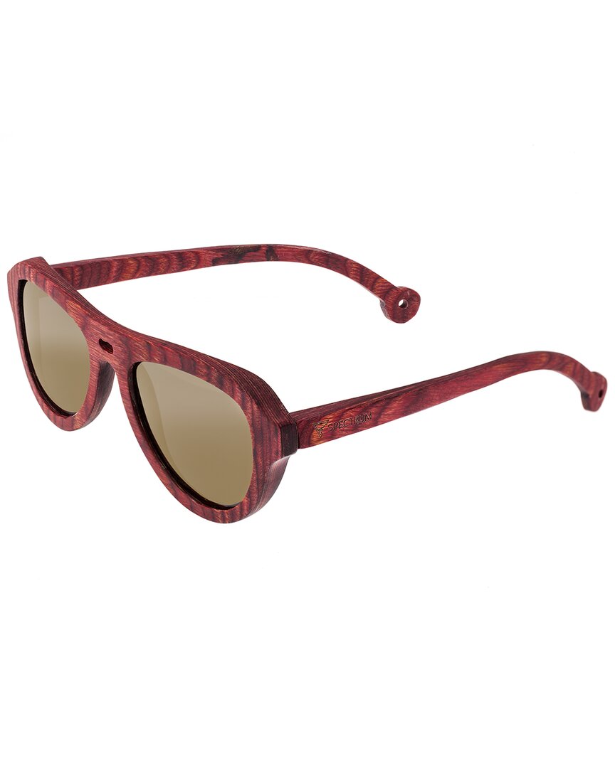 Spectrum Irons Wood Sunglasses In Brown / Cherry / Spring