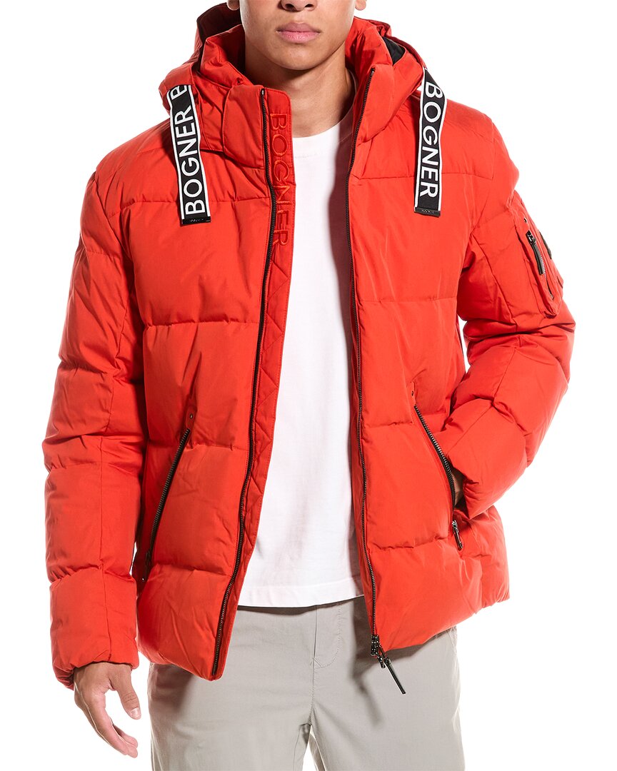 Bogner Jamy-d Down Coat In Orange