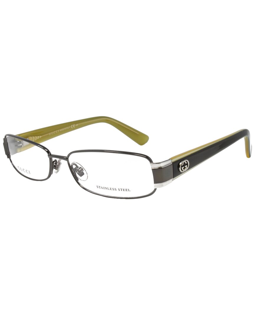 Gucci Unisex Gg2869 54mm Optical Frames In Metallic