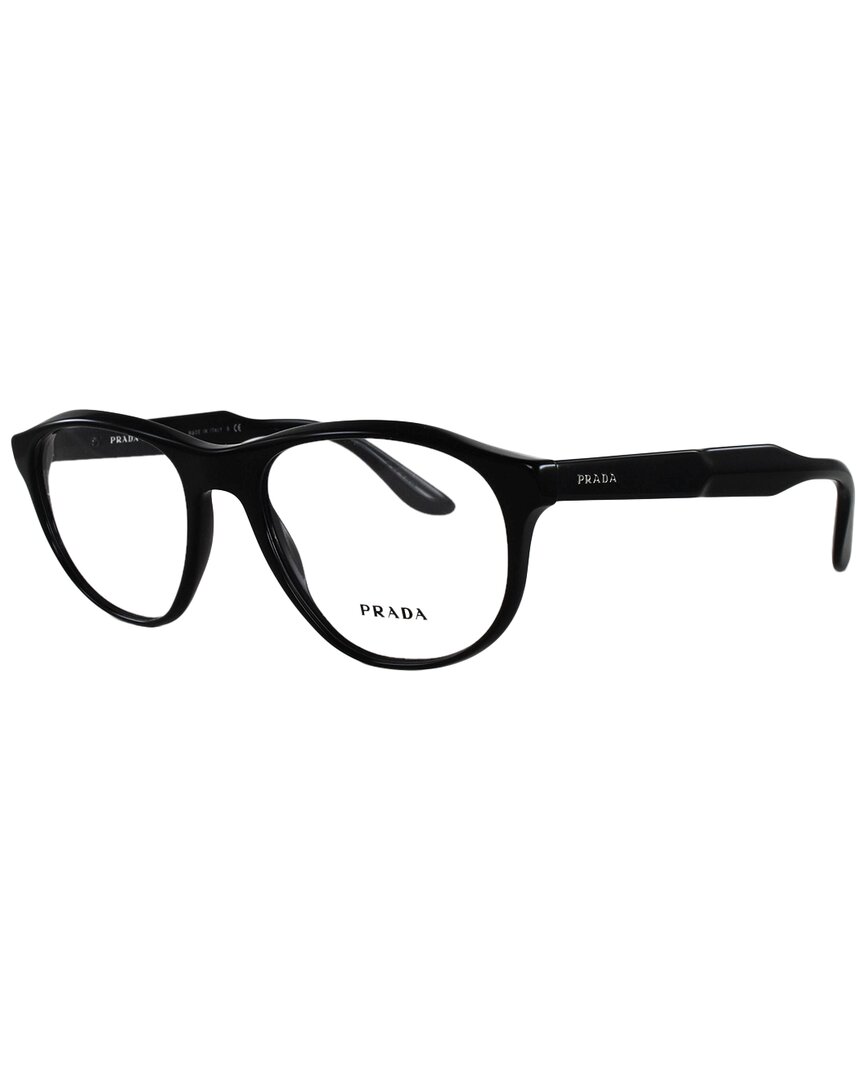 Shop Prada Men's Pr12sv 52mm Optical Frames In Black