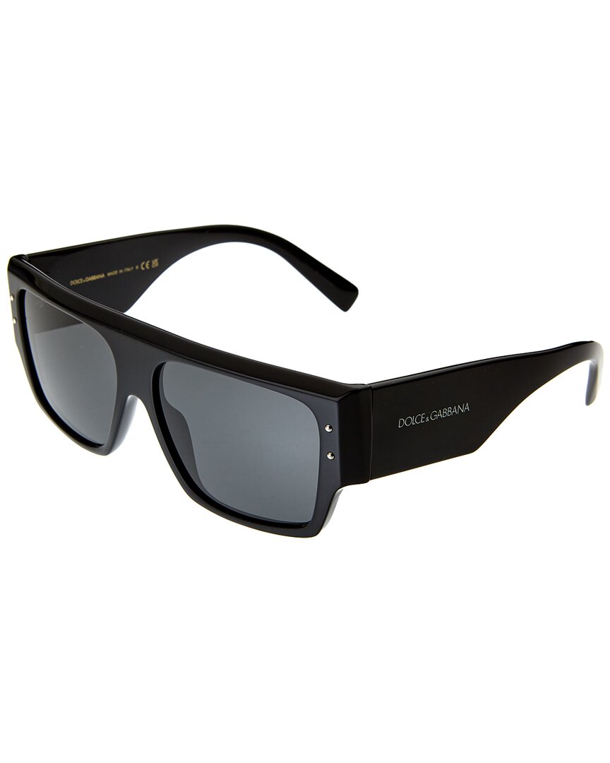 Dolce & Gabbana Unisex Dg4459 56mm Sunglasses In Black