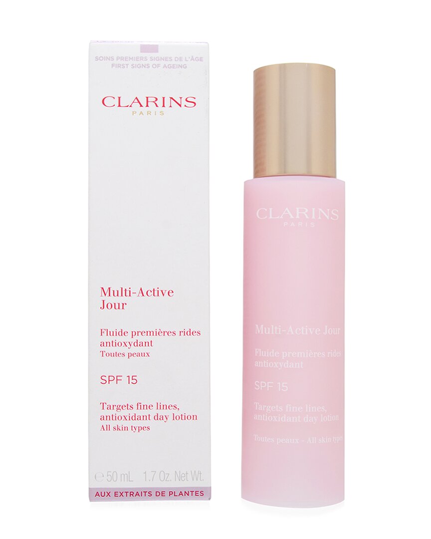 Shop Clarins Multi-active Day Lotion Spf 15