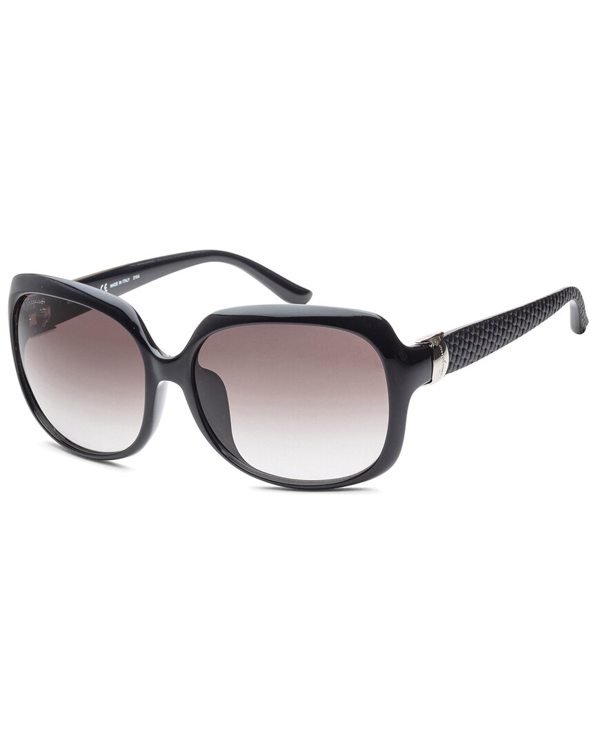Ferragamo Women's Sf943s 60mm Sunglasses In Black