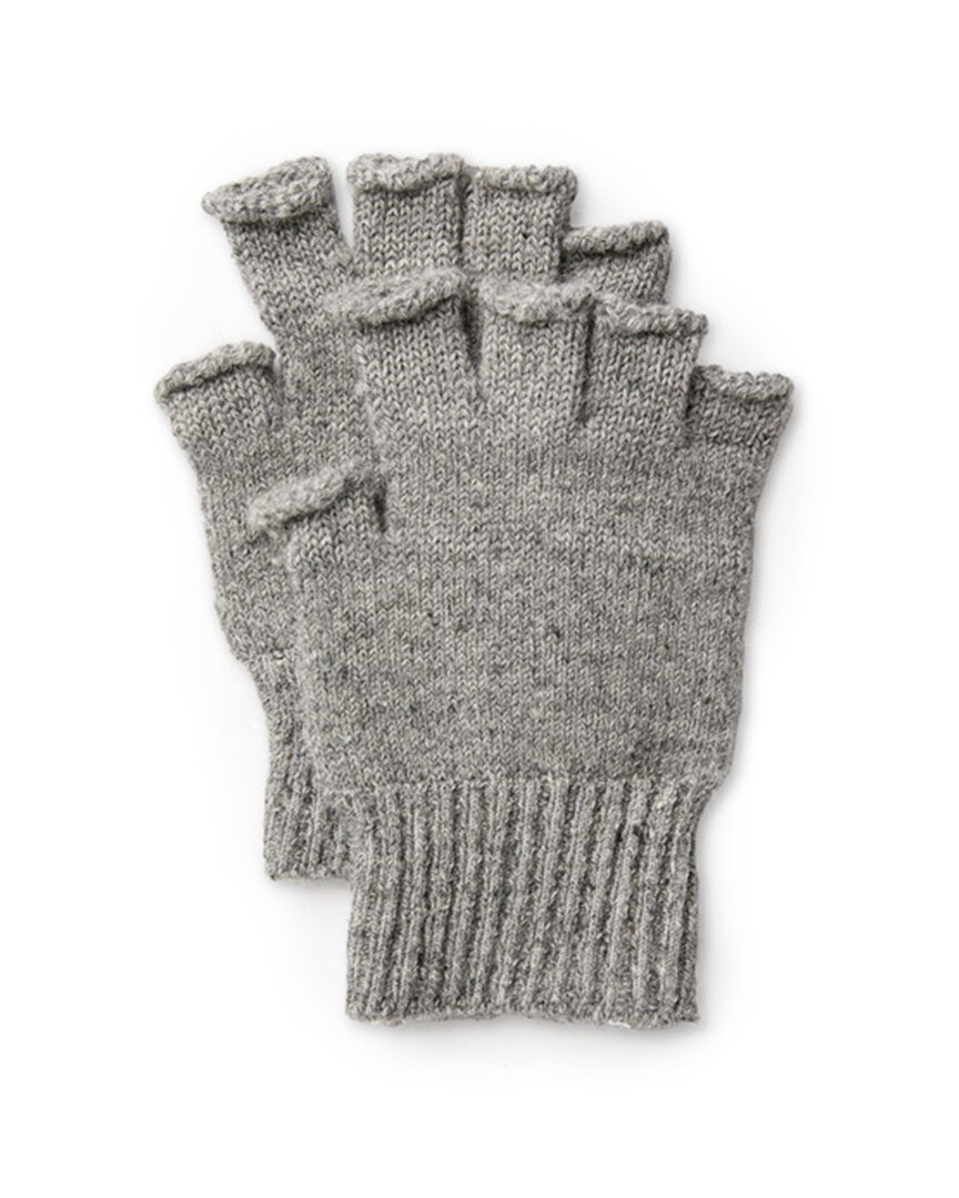 Outerknown Alta Fingerless Gloves In Gray