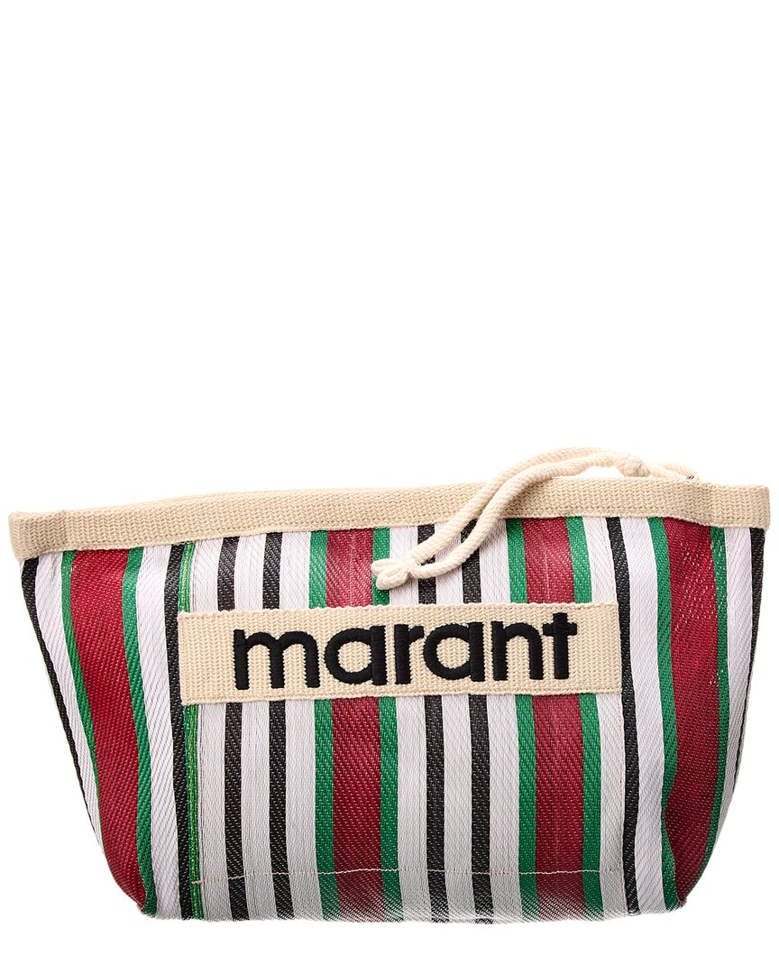 Isabel Marant Powden Canvas Pouch In Multi