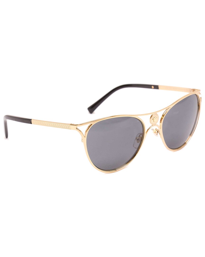 Versace Women's Ve2237 57mm Sunglasses In Gold