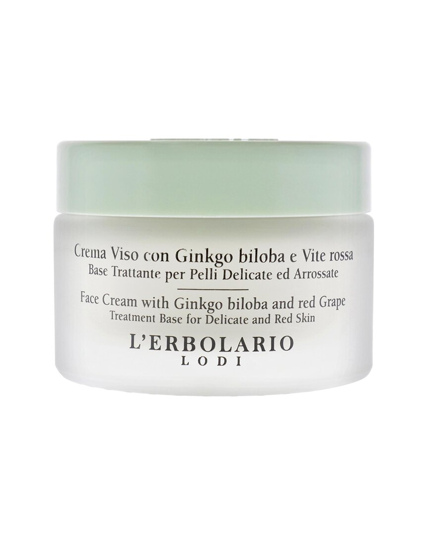 L'erbolario Lerbolario Unisex 1.6oz Face Cream - Ginkgo Biloba & Red Grape