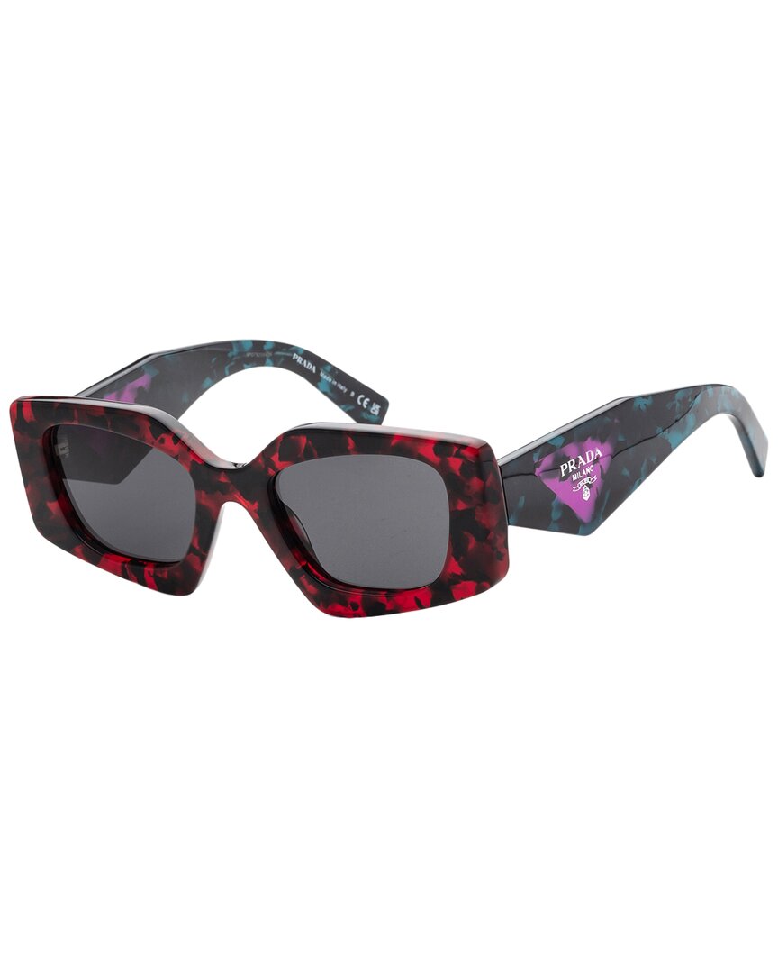 Prada Women's Pr15ys 51mm Sunglasses In Red