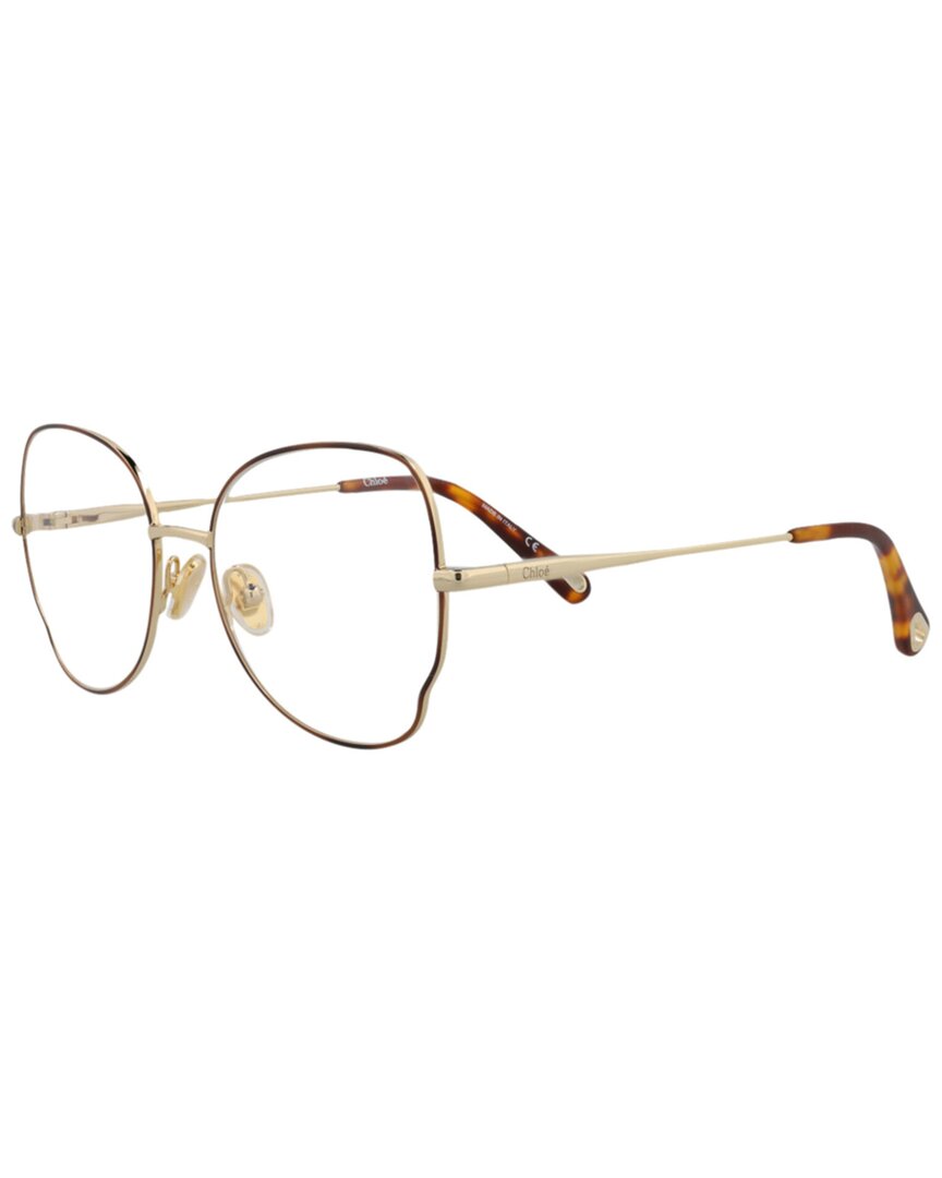 Chloé Women's Ch0098o 56mm Optical Frames In Brown