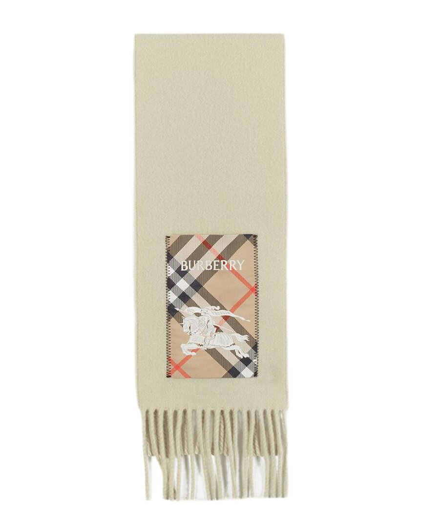 Burberry Solid Label Scarf (authentic Pre-loved)