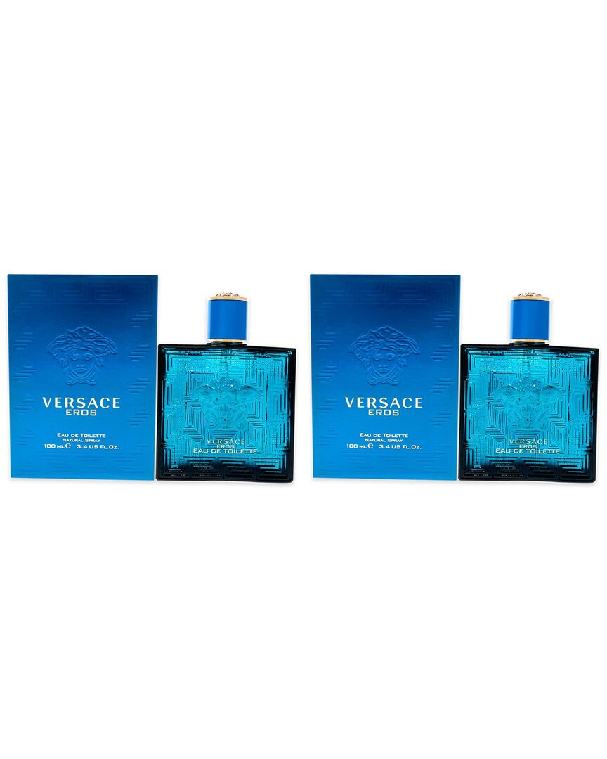 Shop Versace Men's 3.4oz Eros Edt