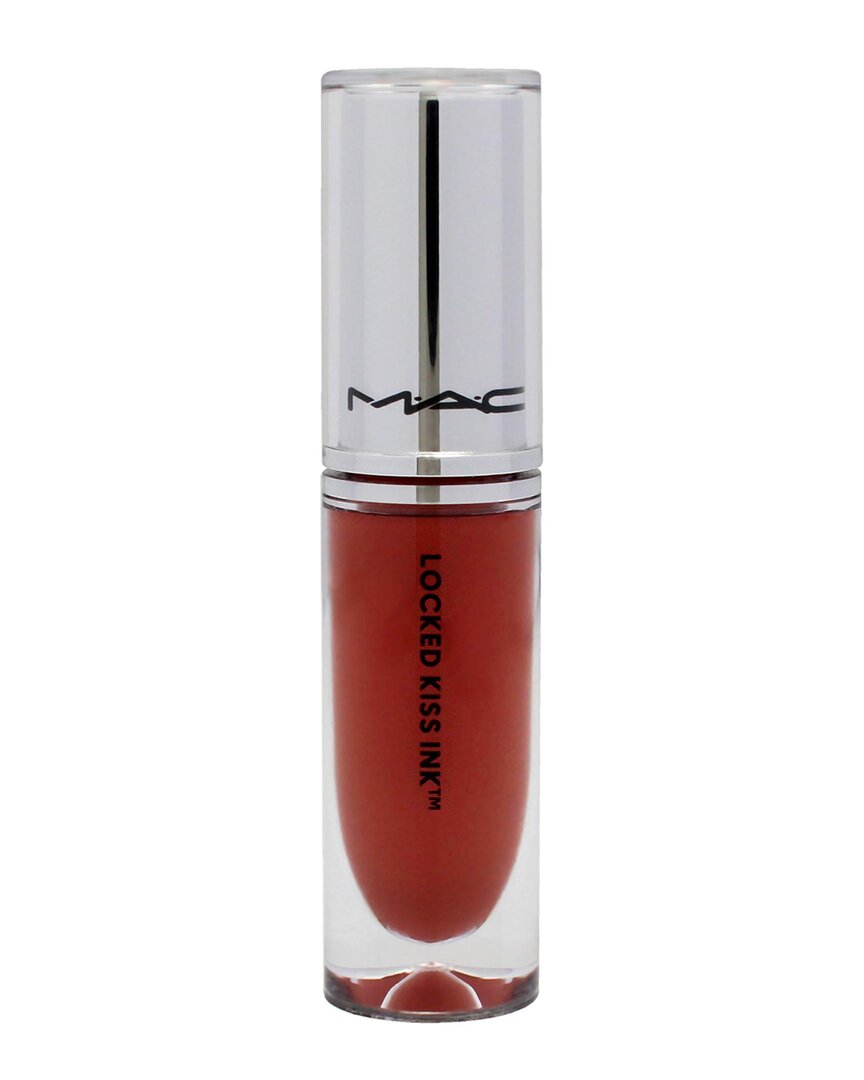 Mac M·a·c Cosmetics Women's 0.14oz 60 Mull It Over And Over Locked Kiss Ink  Lipcolor In White