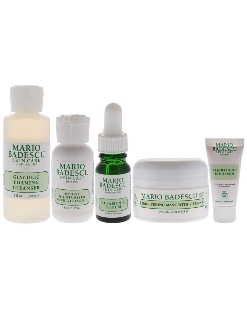 Mario Badescu Women's Good Skin Is Forever And Bright 5pc Gift Set In White
