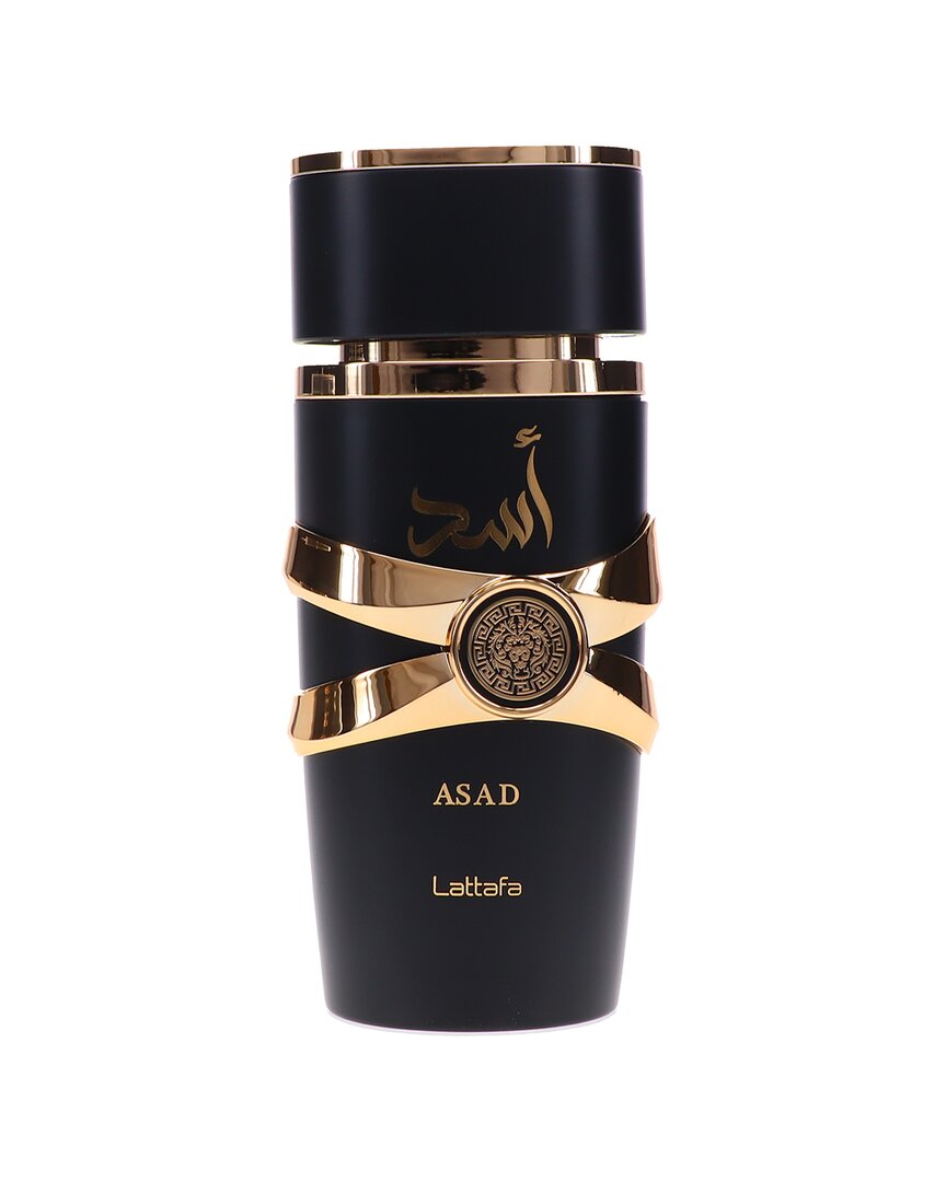 Lattafa Perfumes Unisex 3.4oz Asad Eau De Parfum Spray