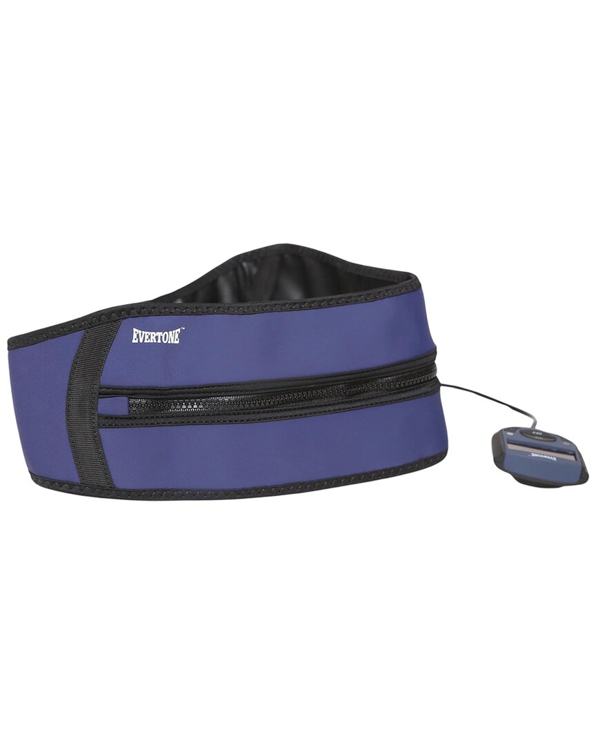 Evertone Men's Zip & Tone: Belt To Lift & Firm Your Abs & Butt In Blue