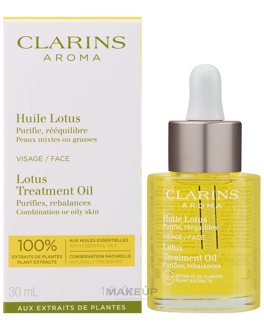 Clarins Women's 1oz Lotus Face Treatment Oil In White