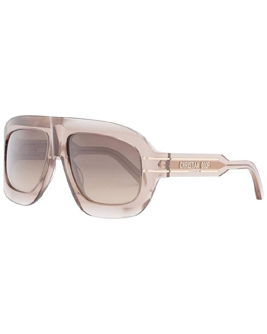 Dior Logo Sunglasses In Pink