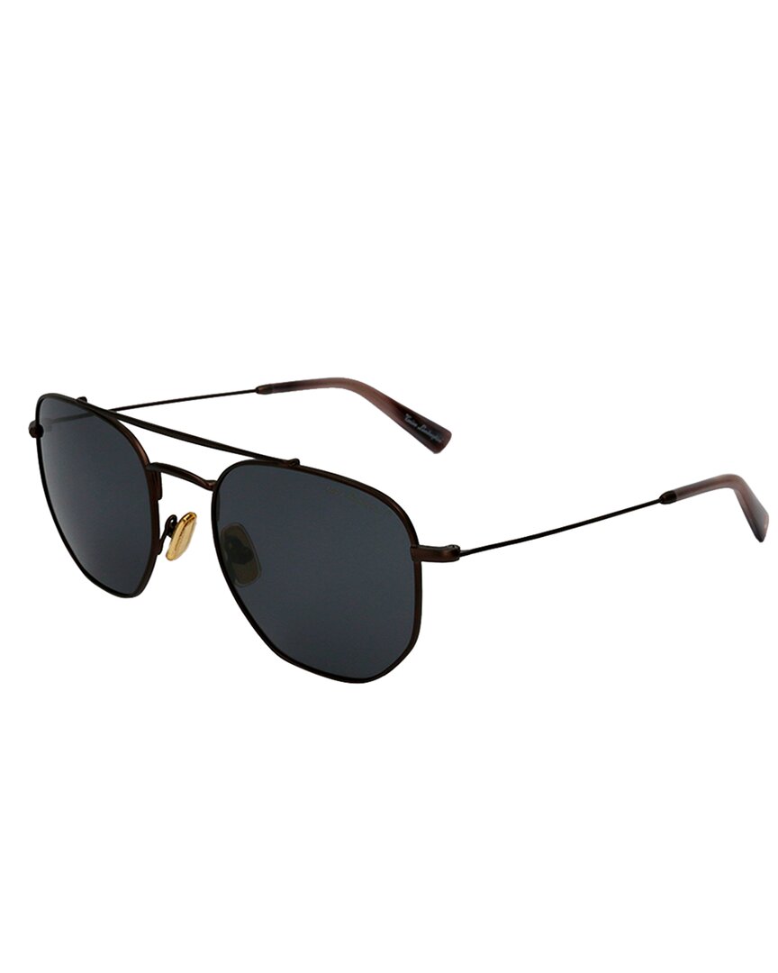 Tonino Lamborghini Men's Tl331s 54mm Polarized Sunglasses In Brown