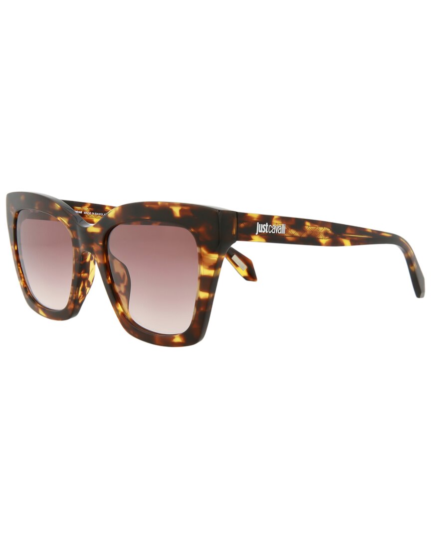 Just Cavalli Women's Sjc024k 52mm Polarized Sunglasses In Brown