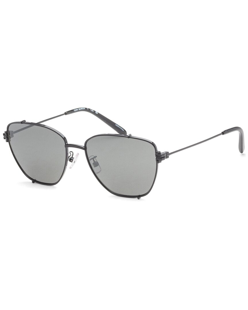 Tory Burch Women's Ty6105 55mm Sunglasses In Black