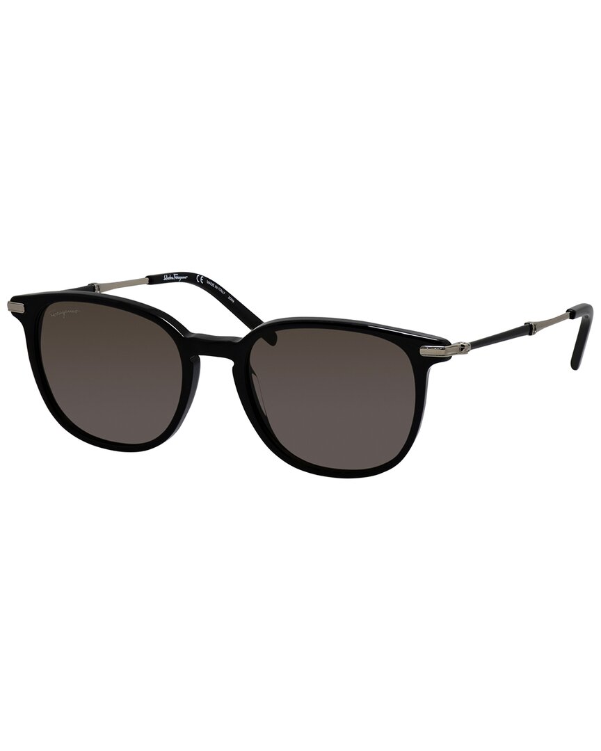 Ferragamo Men's Fashion 52mm Sunglasses In Black