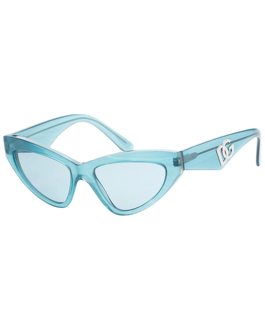 Dolce & Gabbana Women's Dg4439 55mm Sunglasses In Blue