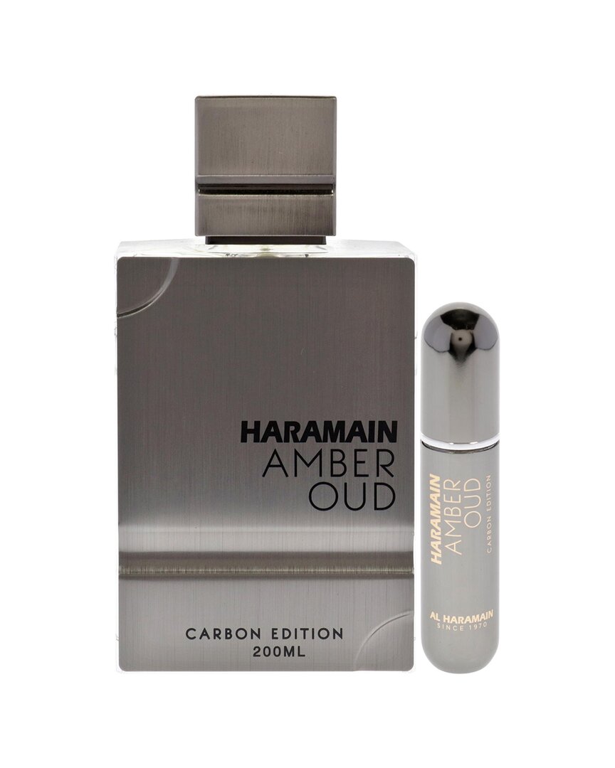 Al Haramain Men 6.7oz Amber Oud - Carbon Edition Edp