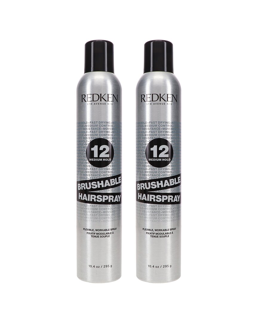 Redken 20.8oz Brushable Hairspray 2 Pack