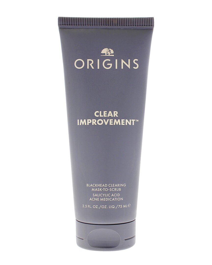Origins Unisex 2.5oz Clear Improvement Blackhead Clearing Mask-to-scrub