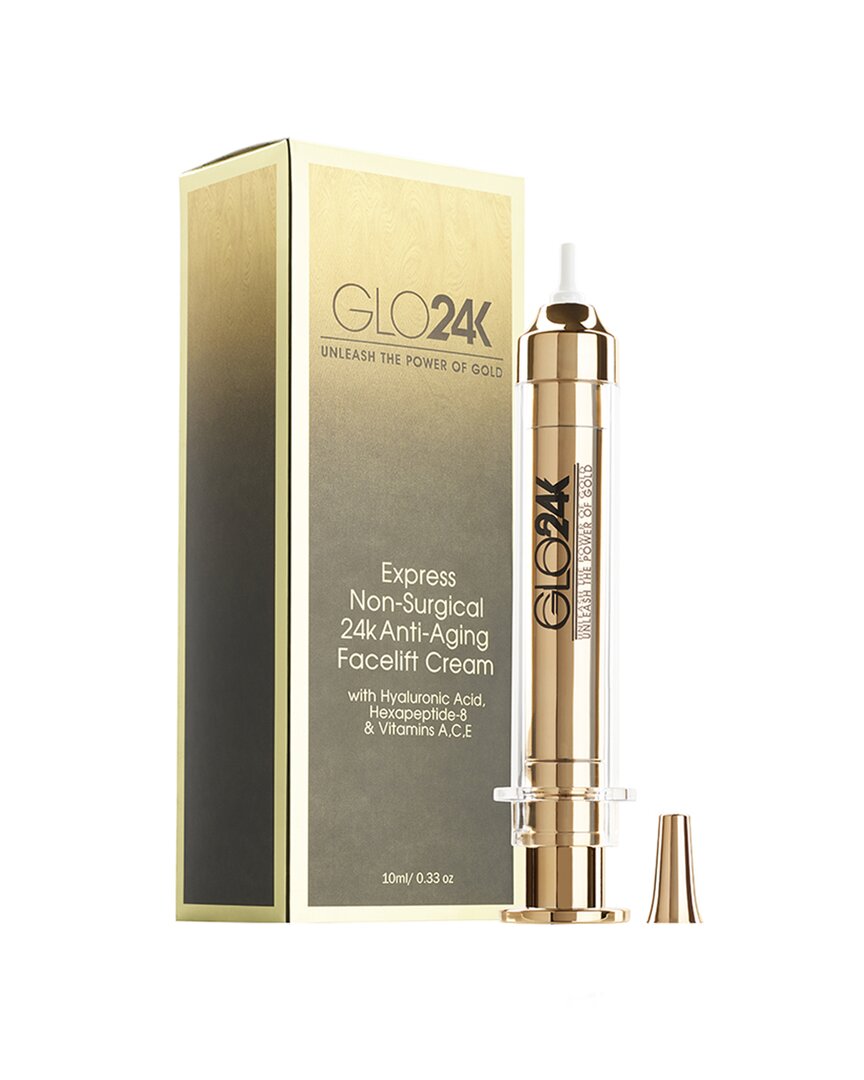 Glo24k Express Non-surgical Anti-aging Facelift Cream With 24k Gold, Hyaluronic Acid, & Vitamins A,