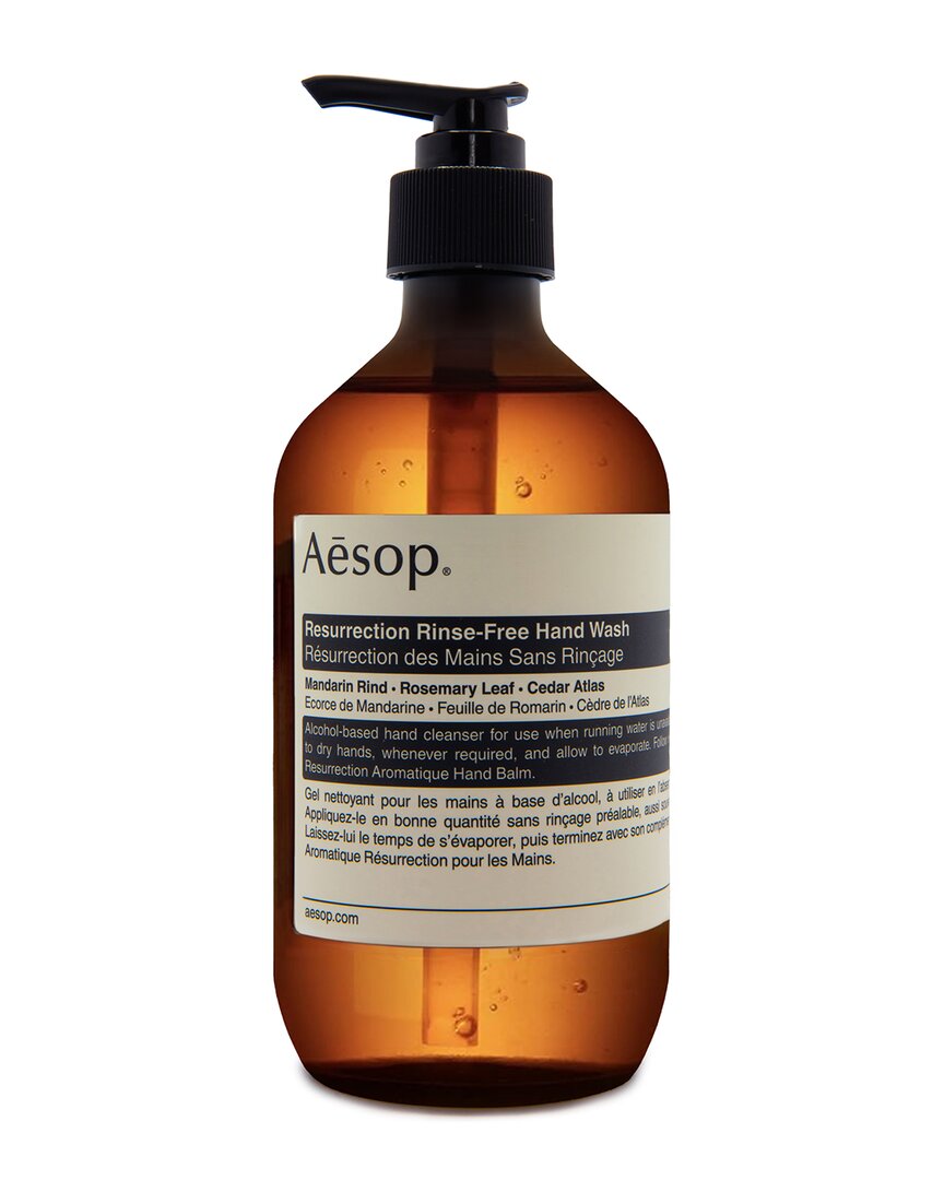 Aesop 16.9oz Resurrection Rinse-free Hand Wash In Brown