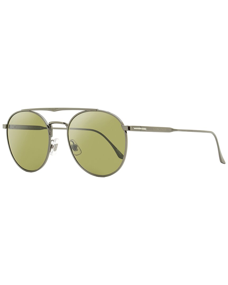 Longines Men's Lg0021 53mm Sunglasses In Grey