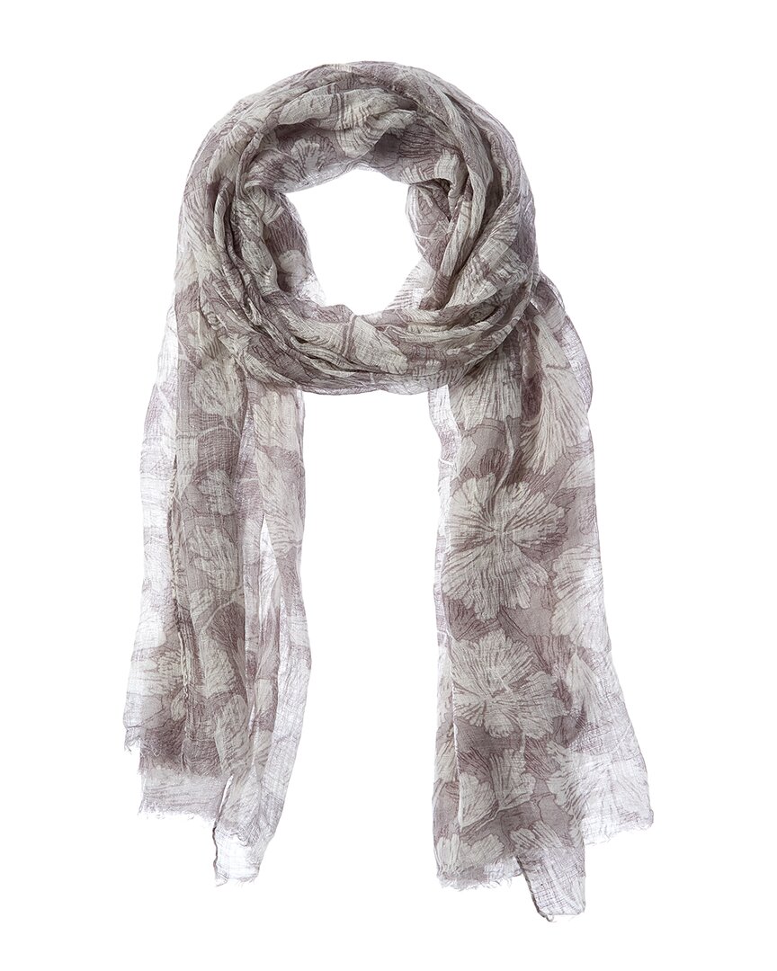 Shop Brunello Cucinelli Linen Scarf