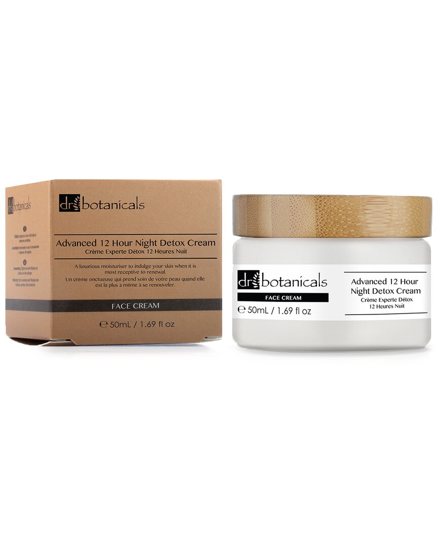 Skin Chemists Dr. Botanicals 1.69oz Advanced 12-hour Night Detox Cream