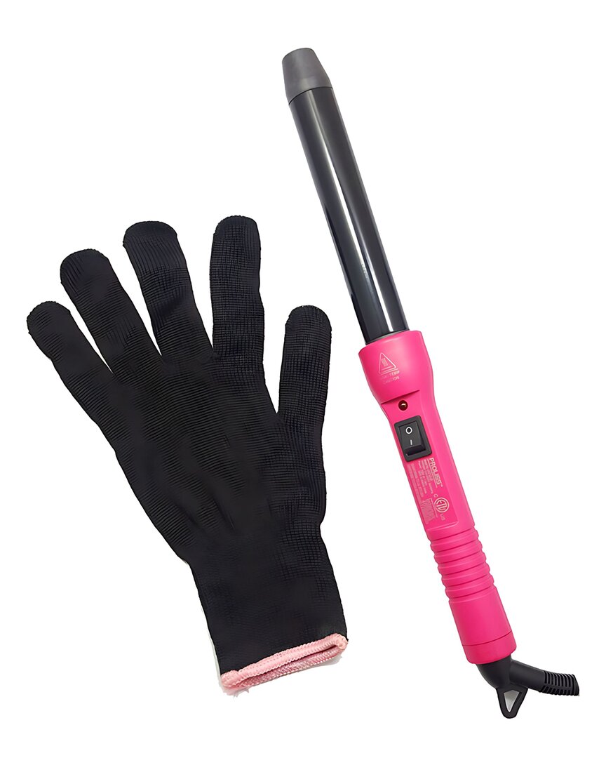 Proliss Unisex The Twister - 25mm Tourmaline-infused Ceramic Pro Curling Wand